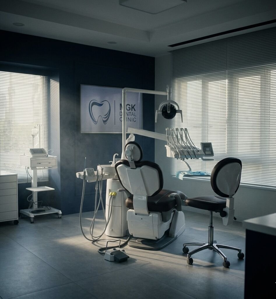 MGK Dental Arts — treatment chair and operatory