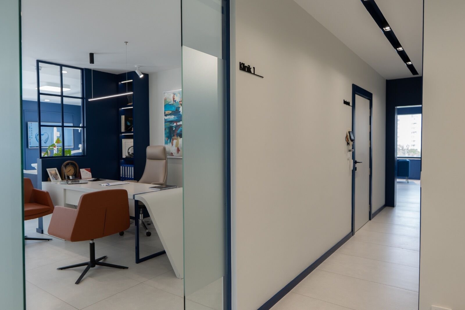 MGK Dental Arts — corridor and entrance